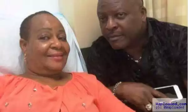 Sir Shina Peters allegedly takes new wife, Olajumoke, while first wife Sammie battles cancer